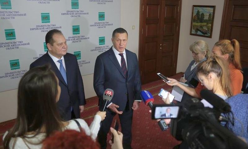 Юрий Трутнев представил врио губернатора Еврейской автономной области