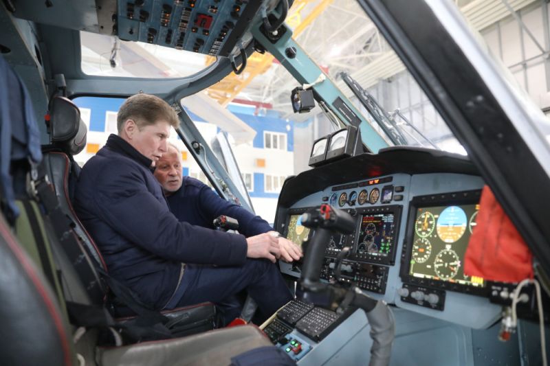 Завод «Прогресс» начал производство вертолетов Ка-62 в Приморье