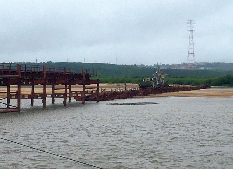 Во время учений в ЕАО, сложился  рамно-эстакадный мост, пострадали двое военнослужащих