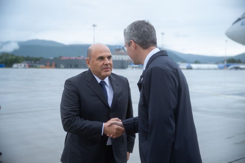 Председатель правительства РФ Михаил Мишустин прибыл на Камчатку