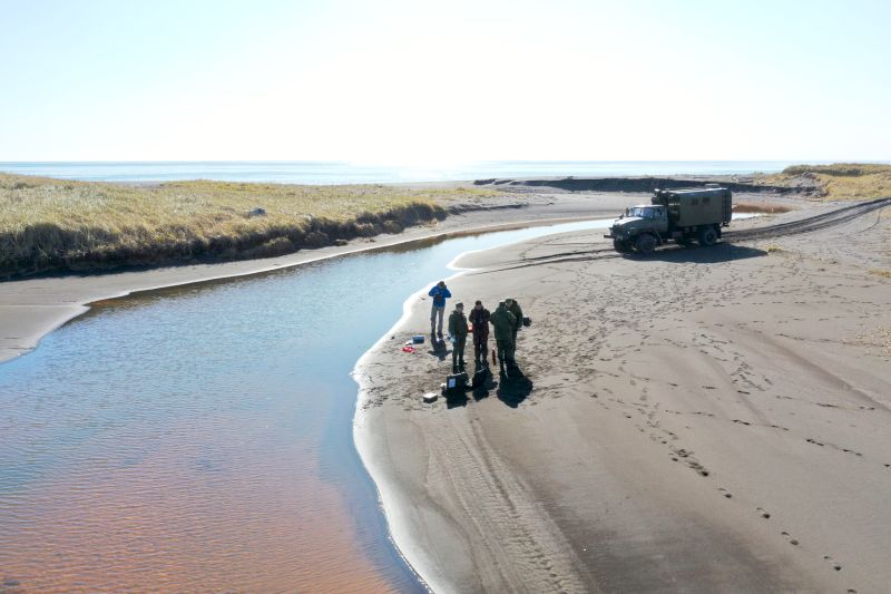 Ученые МГУ имени М.В. Ломоносова и Института проблем экологии и эволюции им. А.Н. Северцева РАН работают на Камчатке