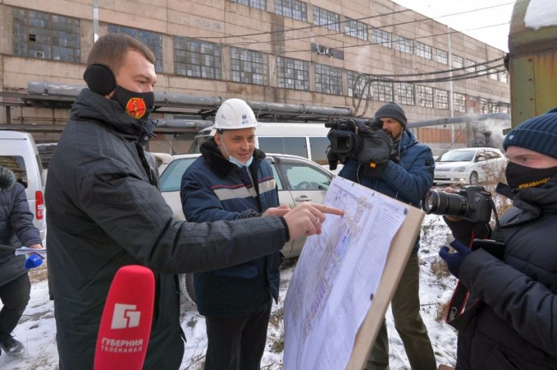 Михаил Дегтярев оценил технические характеристики будущего теплоснабжающего объекта