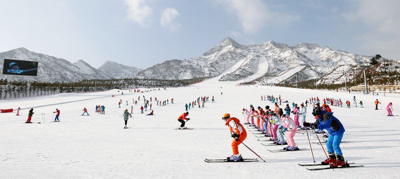 Горнолыжный комплекс Яндокской бальнеологической зоны культурного отдыха.