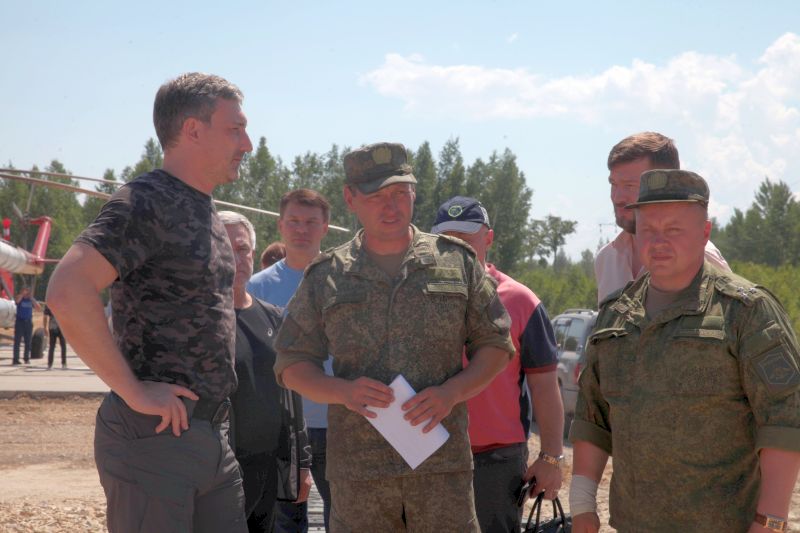 Василий Орлов посетил площадку строительства второй ветки БАМа