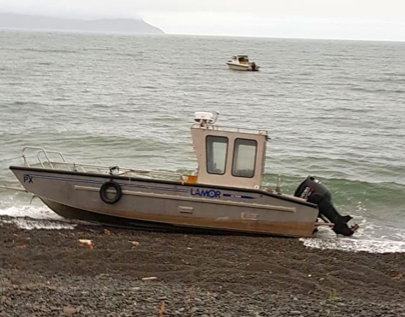 Служебный катер Lamor LC 7500 из морского толстостенного алюминия (госномер РХТ 7522)