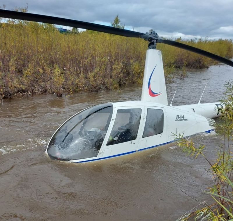 В Забайкалье проводится проверка по факту авиаинцидента с вертолетом Robinson R-44