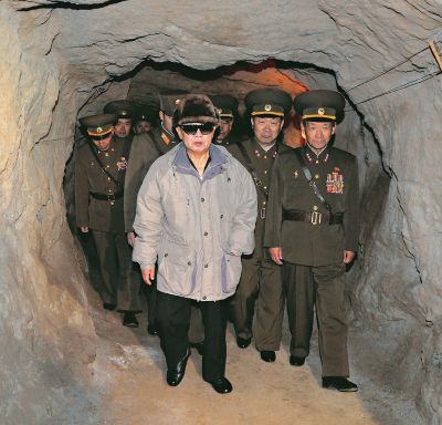 На стройке водного туннеля Хичхонской ГЭС. Апрель 2010 г.