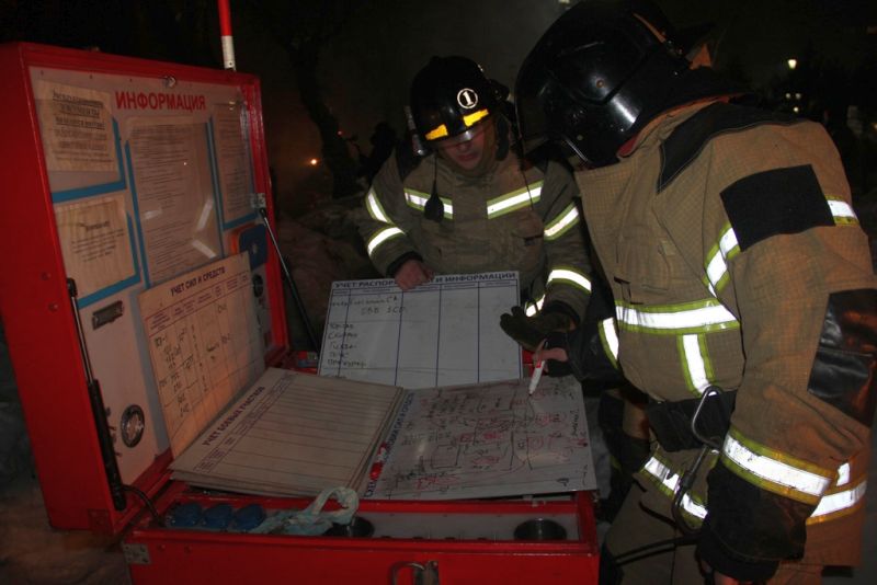 Пожар деревянного дома в переулке Дьяченко в Хабаровске потушен