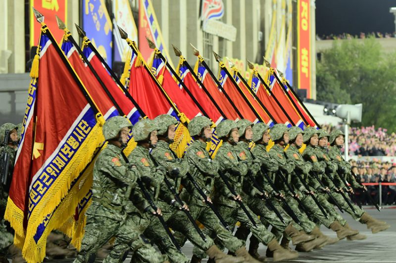 Колонны военного парада