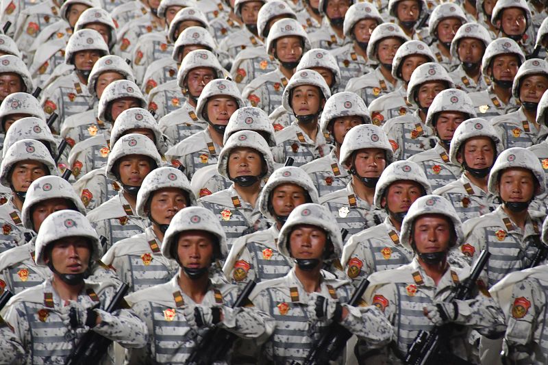 Колонны военного парада