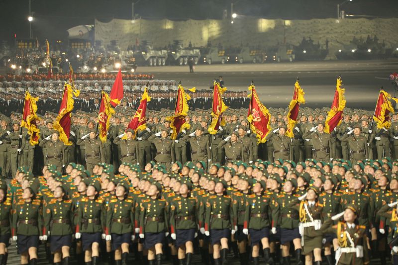 Колонны военного парада