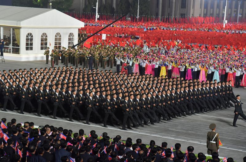 Колонны военного парада