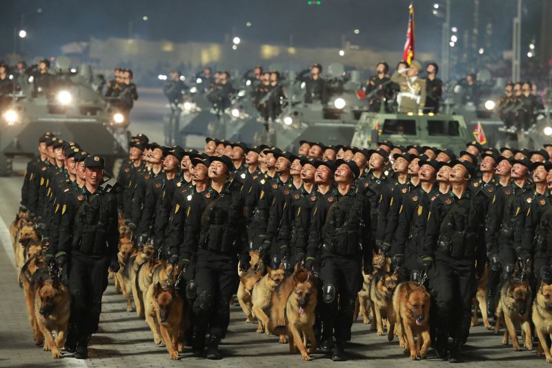 Колонны военного парада