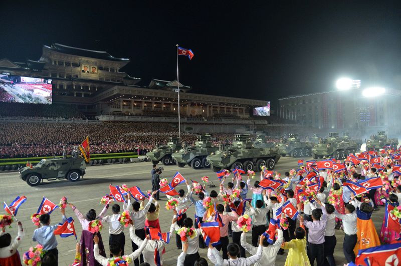 Колонны механизированных войск