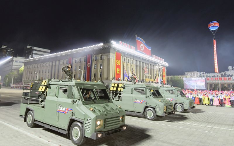 Колонны механизированных войск