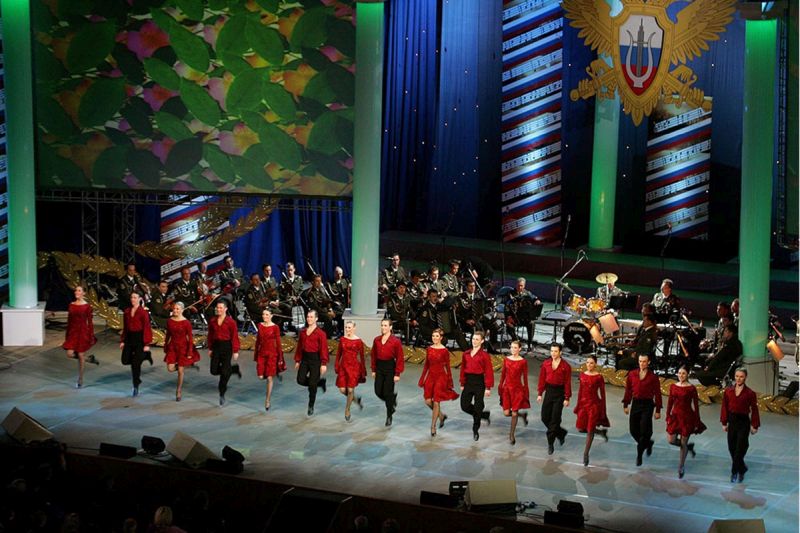Кадр из выступлений XXXII Художественного фестиваля дружбы «Апрельская весна».