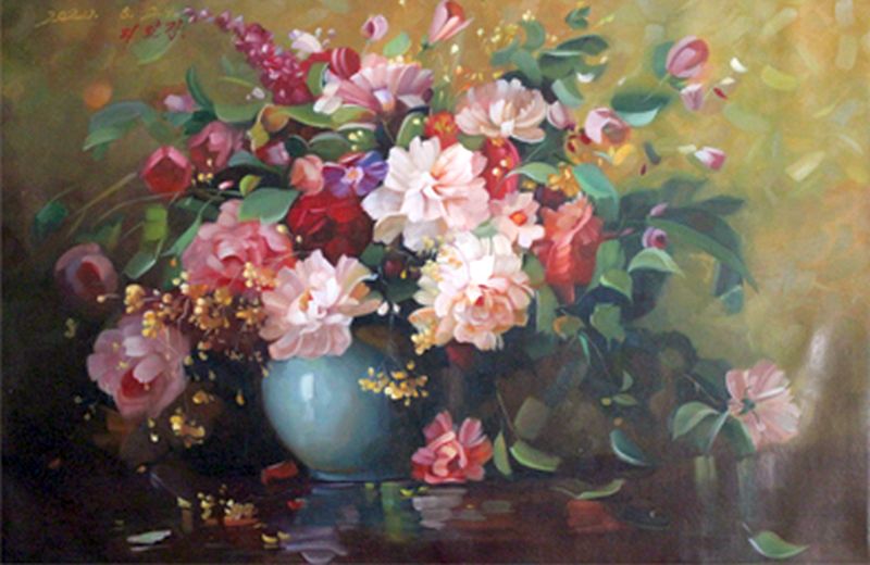«Натюрморт». Масло (Ли Иль Гван, 16лет)