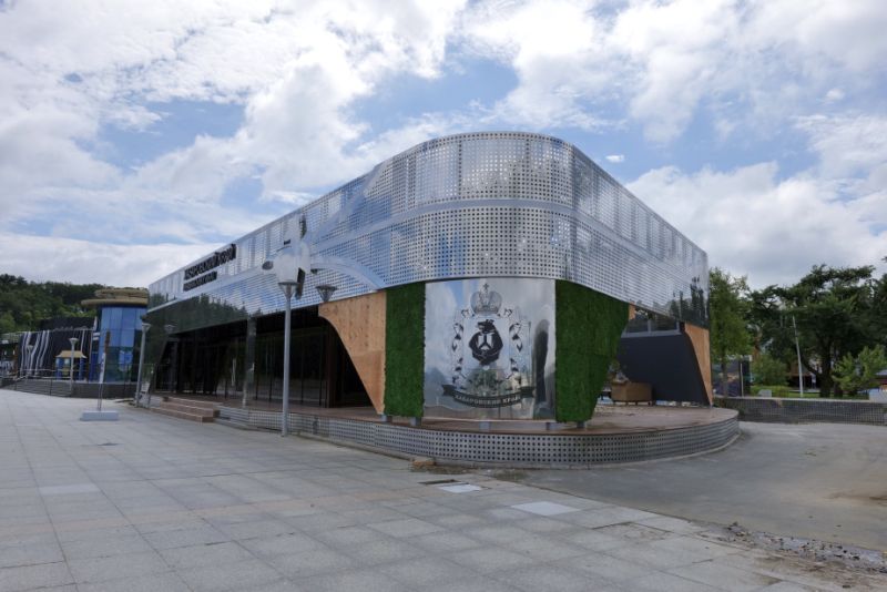 На «Улице Дальнего Востока» завершено строительство павильона Хабаровского края