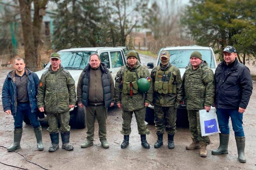 Ростислав Гольдштейн встретился с бойцами из Еврейской автономной области в зоне СВО