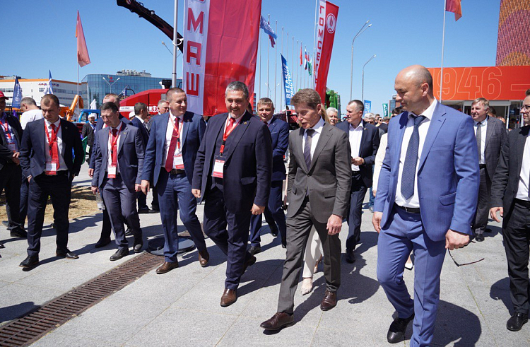 Олег Кожемяко принял участие в открытии крупнейшей сельскохозяйственной выставки Беларуси «Белагро»