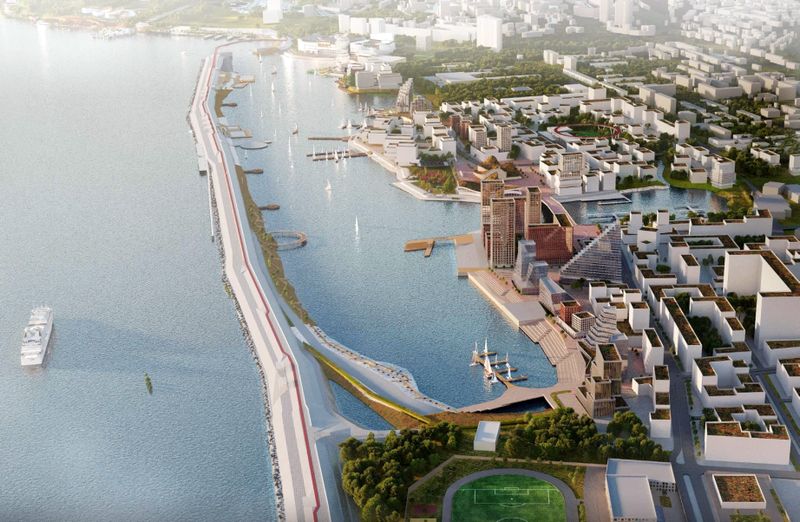 Набережную от Речного вокзала до ТЦ «Броско-Молл» в Хабаровске благоустроят в три этапа