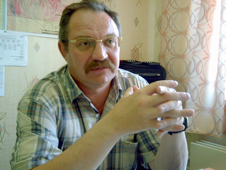 Главный геолог Олег Лимонов
