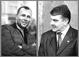 Министр Федосов (справа) - дирижеру Миргородскому: «Зарабатывать в Хабаровске вздумал?»