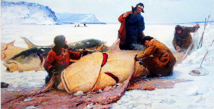 Куриленко Я. Рыбаки на Амуре