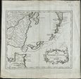 Карта Курильских островов. Ориентировочно 1820 год