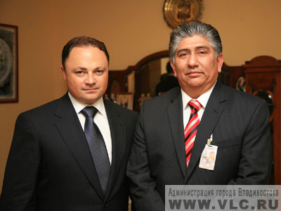 Игорь Пушкарев и Хайме Эстрада Бонилла