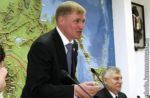 Первый заместитель председателя законодательной думы Хабаровского края Сергей Луговской обещает наладить диалог с представителями всех фракций/ Фото: Евгений Переверзев/Коммерсантъ