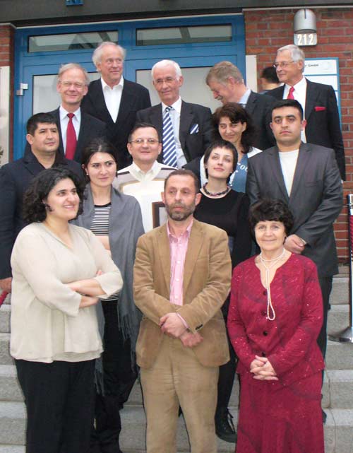 Награждение лауреатов премии имени Герда Буцериуса - 2010