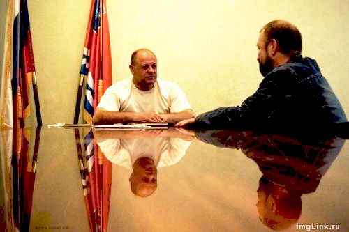 На фото: Иван Андрусяк и Сергей Иваницкий. Автор: Евгений Сучков.