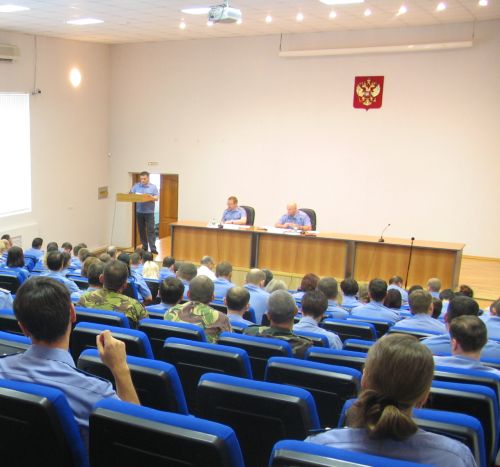 Совещание под председательством начальника Главка генерал-майора полиции Евгения Кужеля