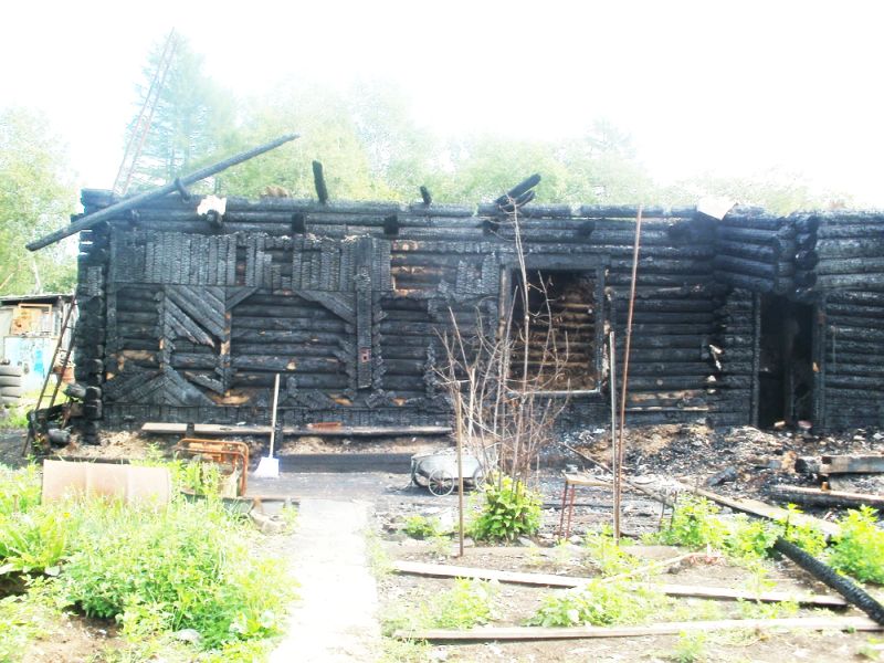 Все что осталось от дома Денисовых