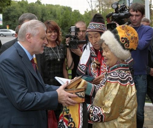 С. Миронов в Хабаровске