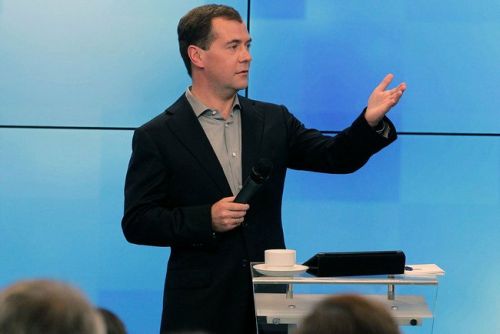 Встреча Дмитрия Медведева со сторонниками. Фото пресс-службы Президента России