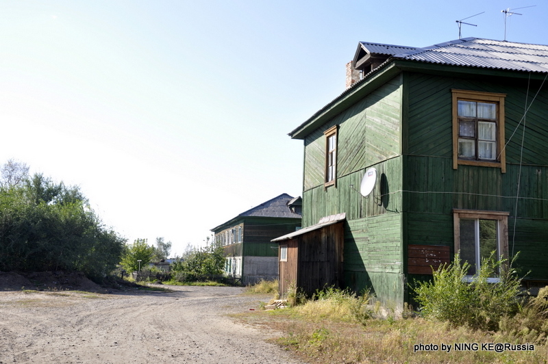Дома на острове./ 岛上的民宅