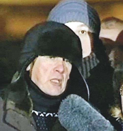 Андрей Голдобин задает Путину свой вопрос