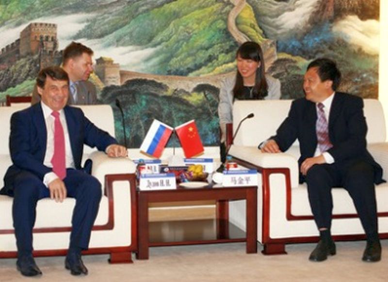 Николай Дудов в Пекине