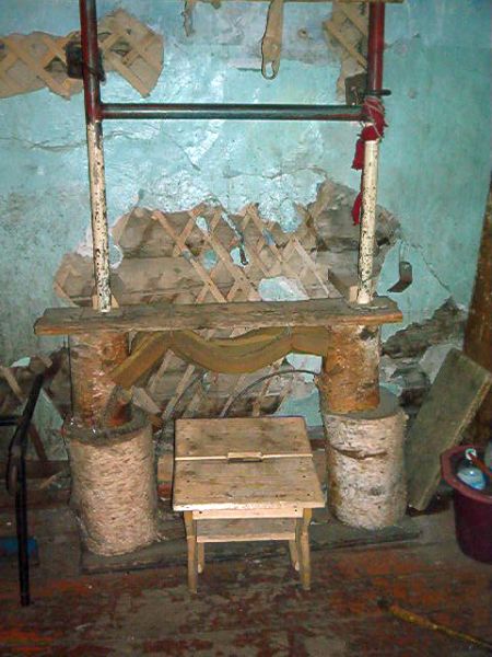 В таких залах тренировались будущие чемпионы Высокогорного