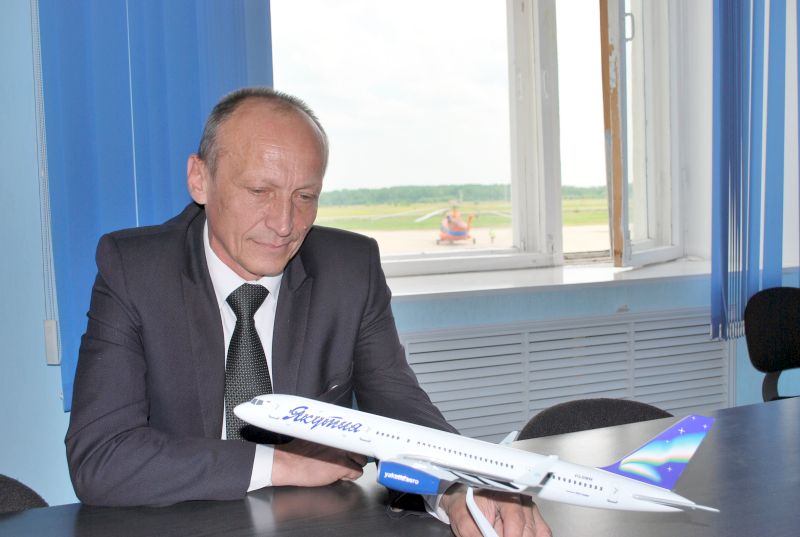 Директор комсомольского аэропорта Леонид Гамей