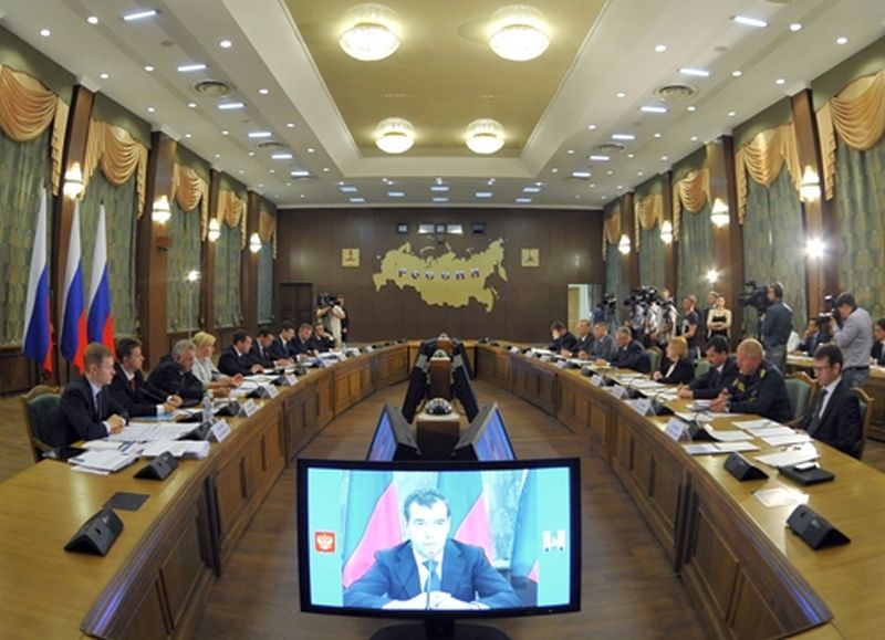 Председатель Правительства Российской Федерации Д.А.Медведев провёл совещание по вопросам cоциально-экономического развития Сахалинской области