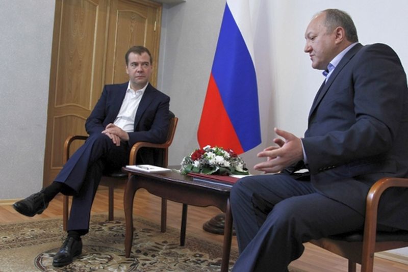 Председатель Правительства Российской Федерации Д.А.Медведев провёл встречу с губернатором Камчатского края В.И.Илюхиным