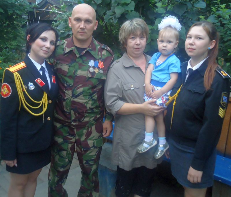 Большая семья Резановых