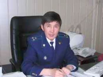 Начальник отдела прокуратуры республики Якутии, заслуженный юрист России Алексей Ефимов